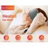 Comfytemp Heated Eye Mask. USB Wearable Eye Heating Pad. Dry Eyes Relief Mask Warm Compress with 3 Heat and Time Settings. Gray - 图片 7